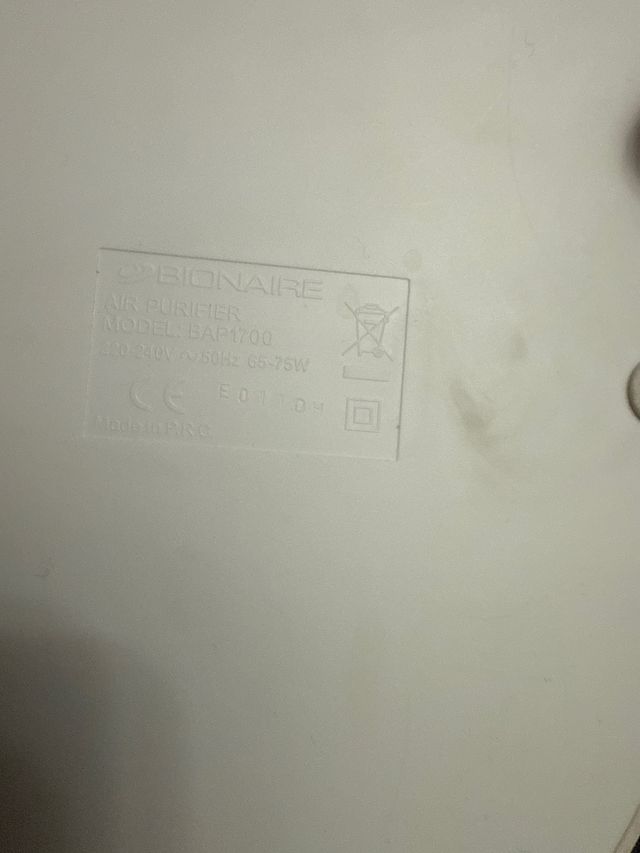 Purificador de aire y ventilador