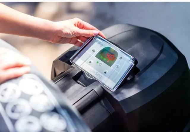 Intex Vasca Idromassaggio Gonfiabile Grigio