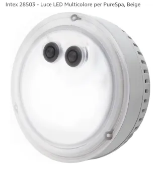 Intex Vasca Idromassaggio Gonfiabile Grigio