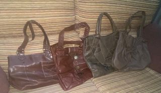 Lote de 3 Bolsos Negro y Verde