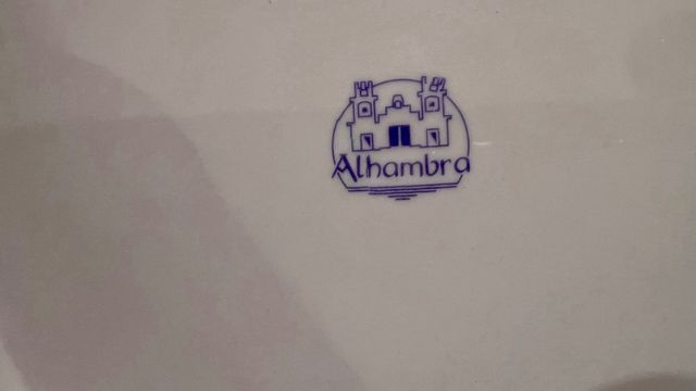 vajilla porcelana 42 piezas 