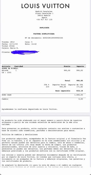 Cartera Louis Vuitton Zippy XL +Factura de LV