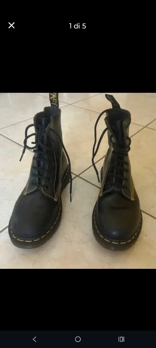 Stivali Dr. Martens neri