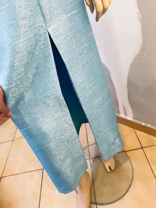 Abito sartoriale cerimonia celeste tg. M/L