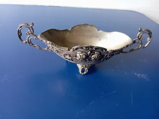 Ciotola in metallo placcata argento