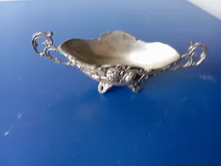 Ciotola in metallo placcata argento