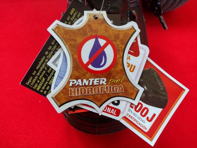 Bota Alta Seguridad PANTER Diamante Plus T.41