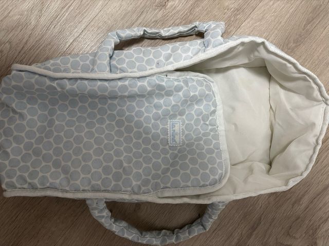 Cuna de viaje acolchada para bebé