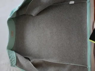 Chaqueta Sweetissima verde azulado neopreno.