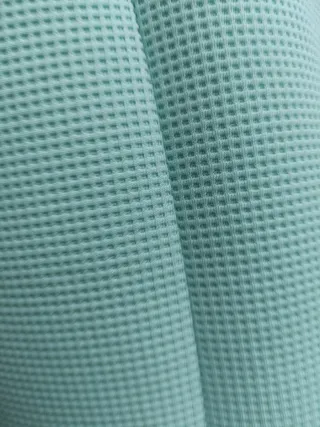 Chaqueta Sweetissima verde azulado neopreno.