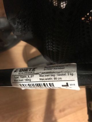 Andador Ligero para gente mayor TAIMA S GT