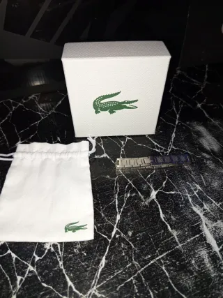 Pulsera Lacoste Plata