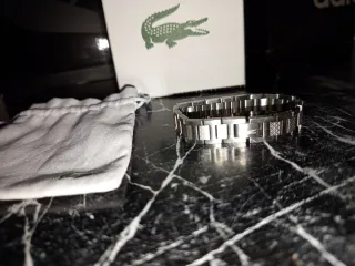 Pulsera Lacoste Plata