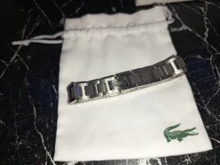 Pulsera Lacoste Plata