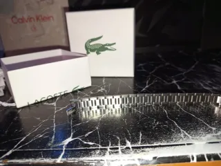 Pulsera Lacoste Plata