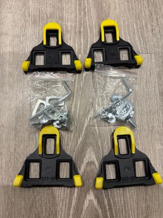 Cales SPD para bici de carretera (2 pares)