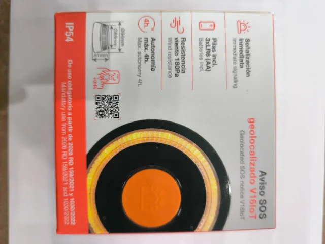 Baliza V-16 homologada por la DGT