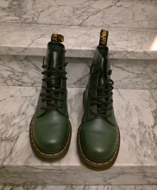Stivaletti Dr. Martens Verdi Taglia 40