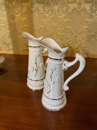 2 Brocche Porcellana Kunstporzellan Zumas