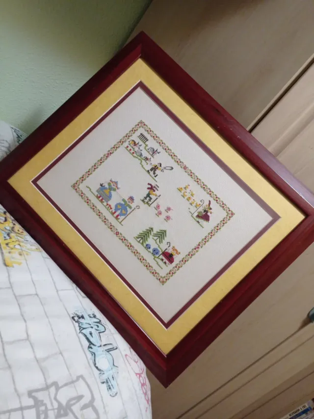 Cuadro Punto de Cruz Decorativo