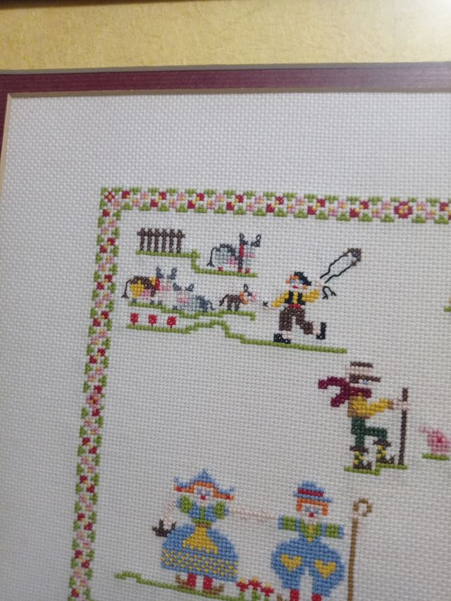 Cuadro Punto de Cruz Decorativo