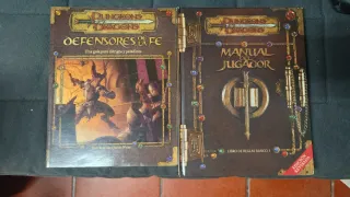 Dos libros Dungeons & Dragons