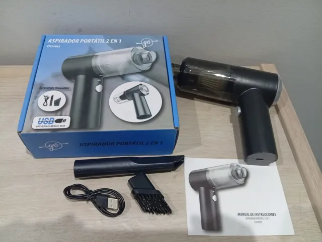 Mini Aspirador Portátil 2 en 1 GV