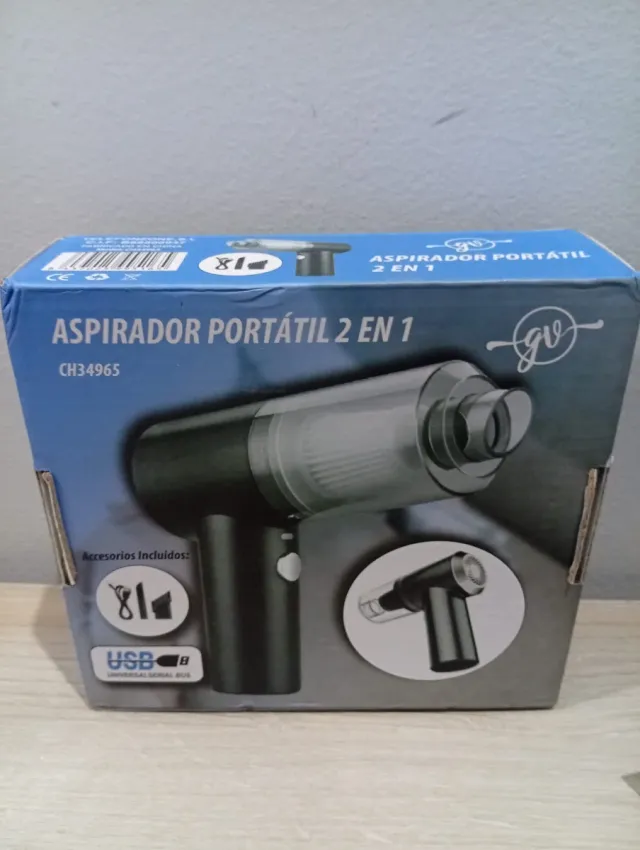 Mini Aspirador Portátil 2 en 1 GV