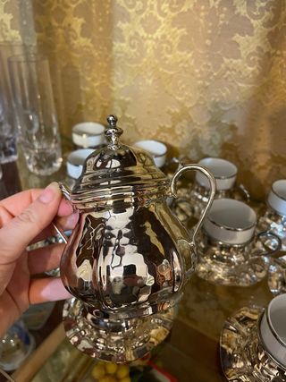 Set 12 Tazzine + Zuccheriera Algema