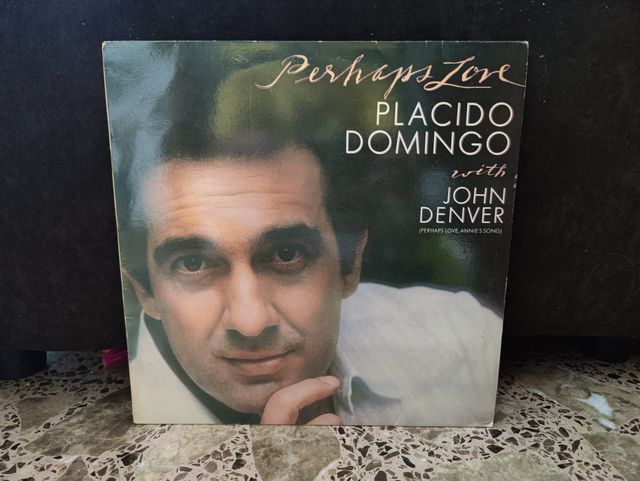 Vinilo Placido Domingo John Denver Perhaps Love
