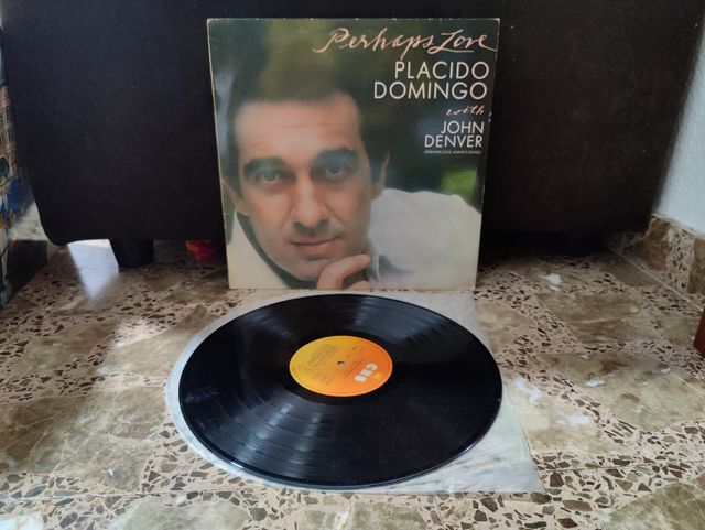 Vinilo Placido Domingo John Denver Perhaps Love