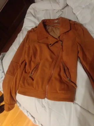 Cazadora color teja
