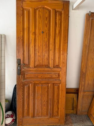 Puertas de madera rústicas