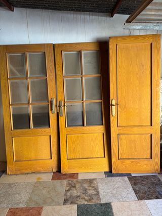Puertas de madera rústicas