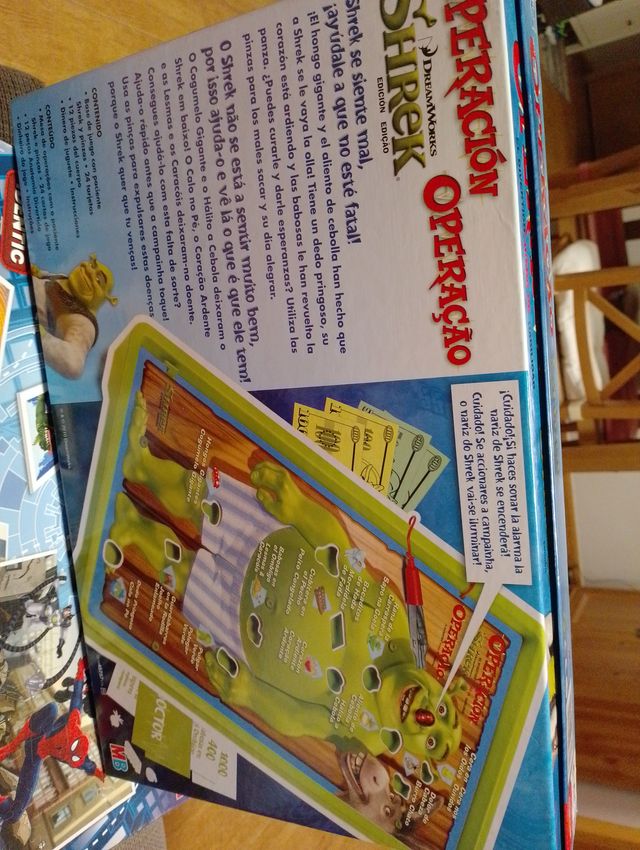 Juego de mesa Operación Shrek