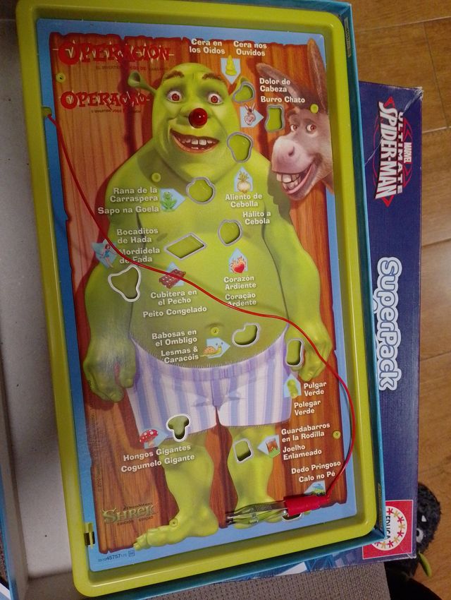 Juego de mesa Operación Shrek