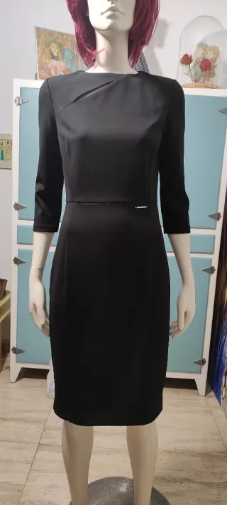 Vestido Negro Calvin Klein