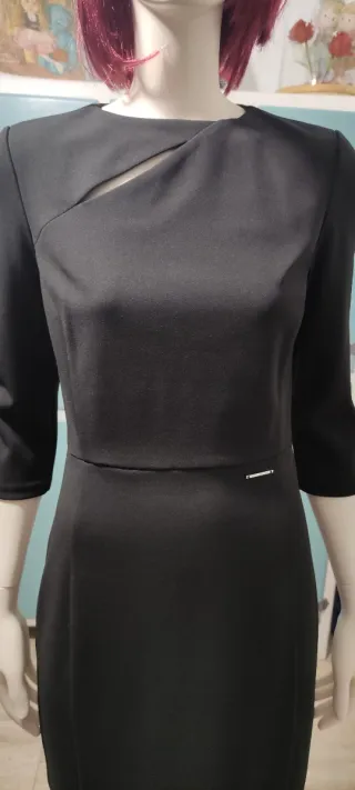 Vestido Negro Calvin Klein