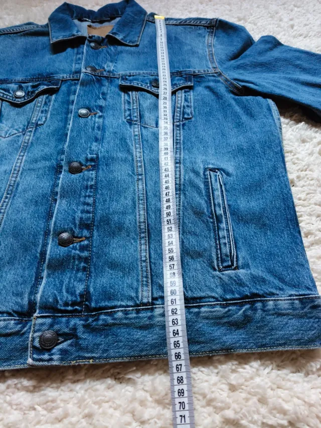 Chaqueta Vaquera Zara Denim Azul Vintage