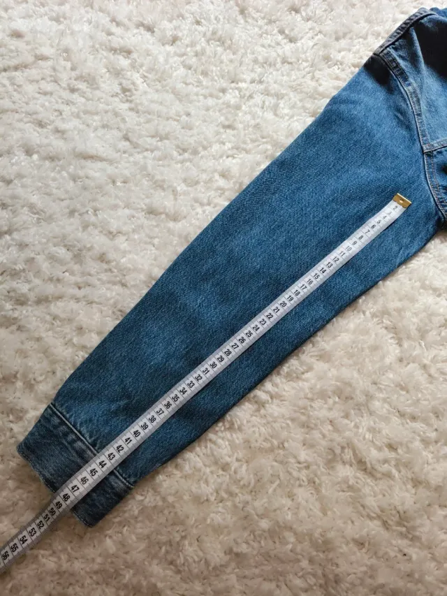 Chaqueta Vaquera Zara Denim Azul Vintage