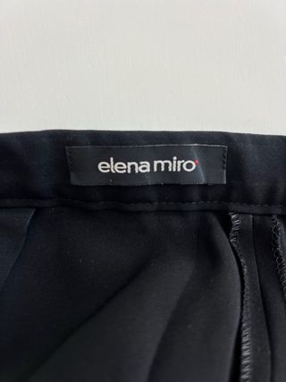 Pantalón pinzas negro Elena Miró T.50