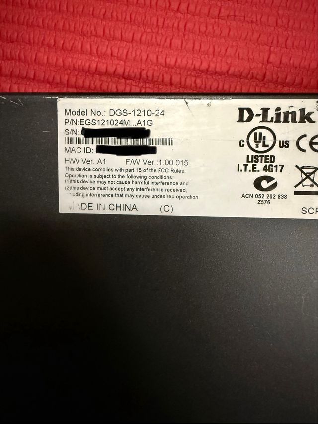 D-Link DGS-1210-24 – Switch 24 Puertos Gigabit