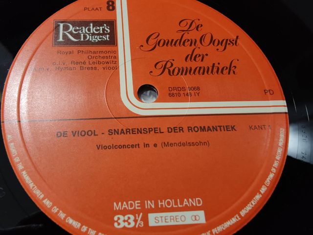 Vinilo Deviol-snarenspel der romantiek