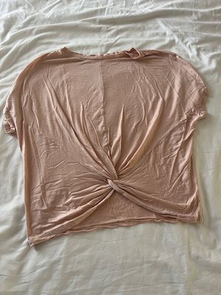 Camiseta rosa palo talla M