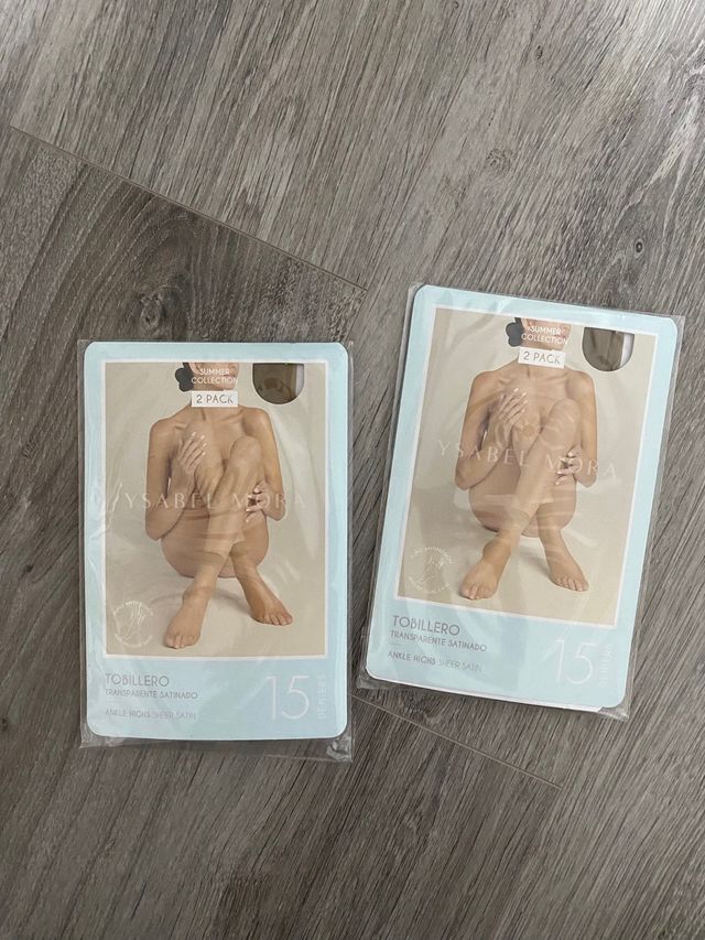 Pack 2 calcetines tobilleros mujer Ysabel Mora