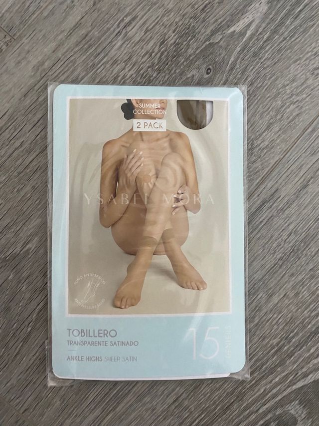 Pack 2 calcetines tobilleros mujer Ysabel Mora