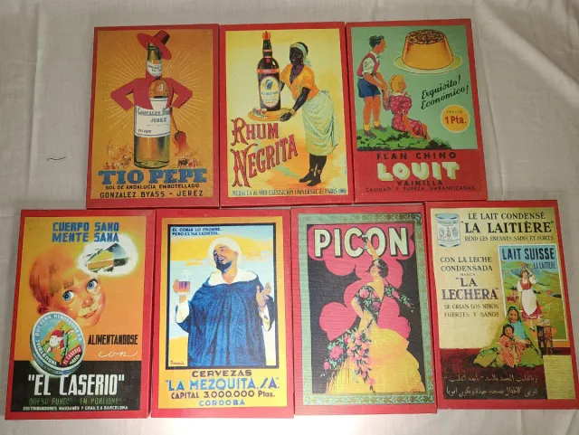 Lote Cuadros Vintage 