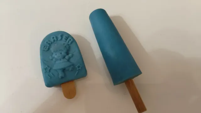 Set  di 9 Gommine Anni 80.