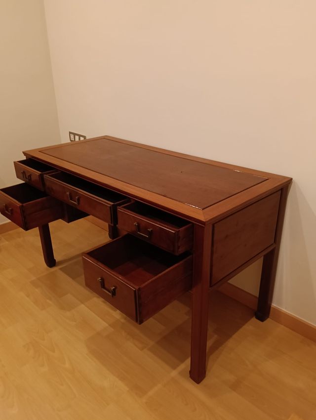 Escritorio madera noble palo de rosa vietnam