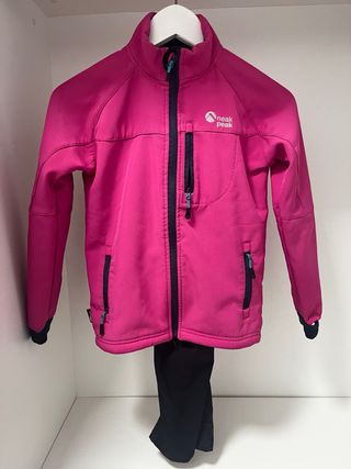 Cazadora deportiva rosa niña Peak Peak 9/10 años